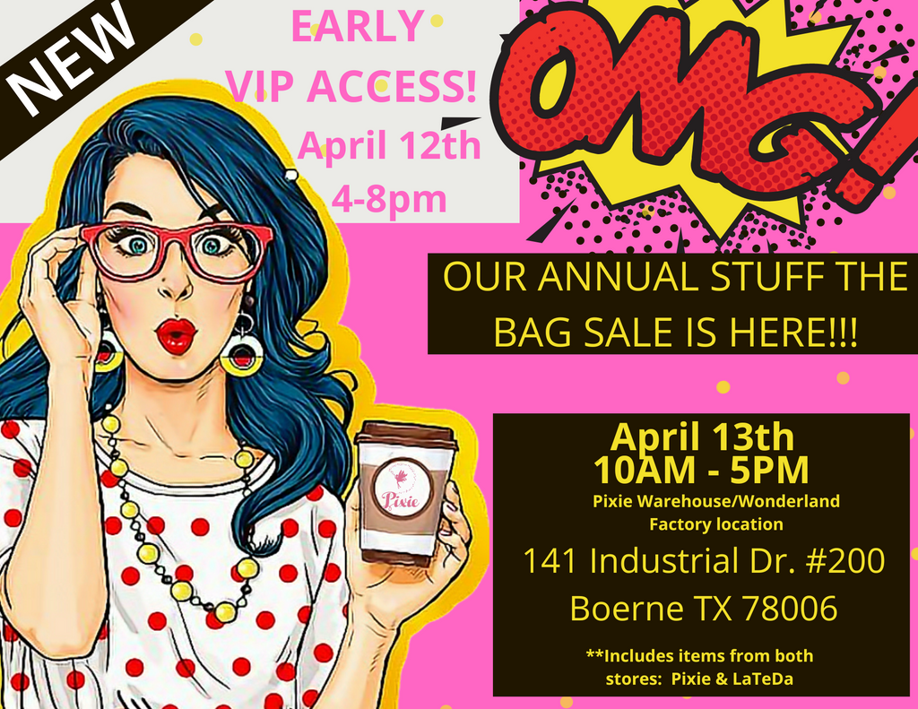 Pre-Sale - Fill the Bag $50 Accessory ALL SALES FINAL!!!