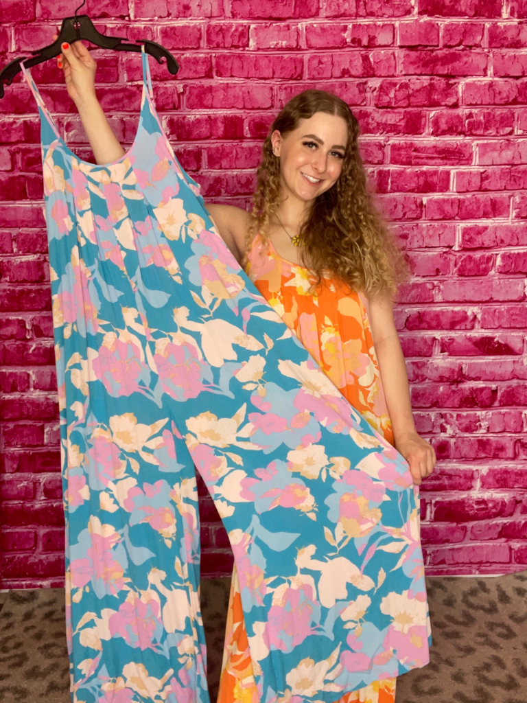 Floral Jumpsuit - 2 Colors!