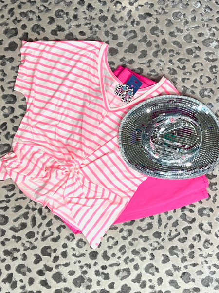Plus Twist Back Top